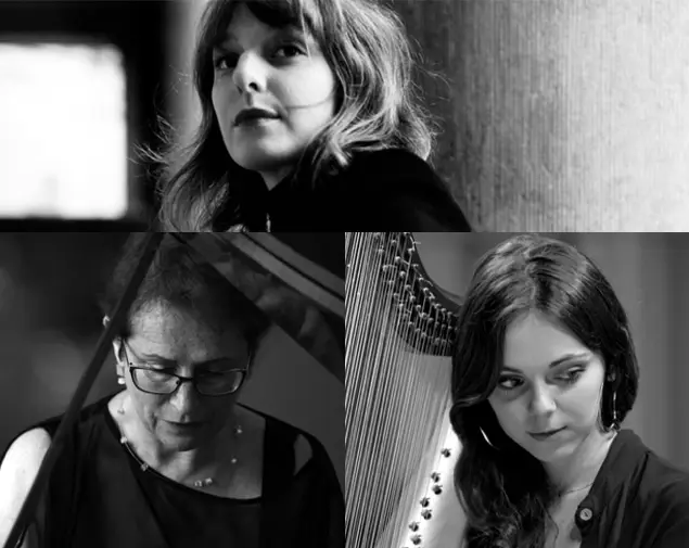 Aline Zylberajch, Coline Dutilleul, Pernelle Marzorati · Au salon de Joséphine · pianoforte, mezzo-soprano et harpe